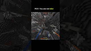 POV: Beating the idiotic trend 🥜🗿 | Minecraft
