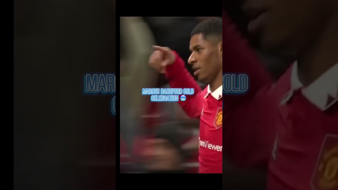 Marcus rashford celebration