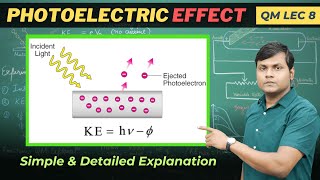 Einstein explains Photoelectric Effect | Dual nature of Light | What is a Photon? screenshot 1
