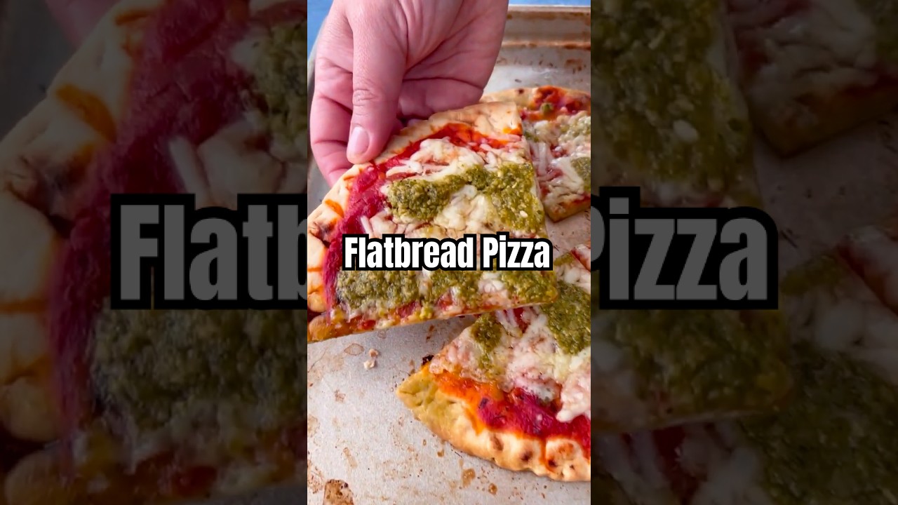 Flatbread Pizza in 30 Minutes (Easier Than Delivery!)