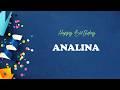 ANALINA Happy Birthday Song | Happy Birthday ANALINA