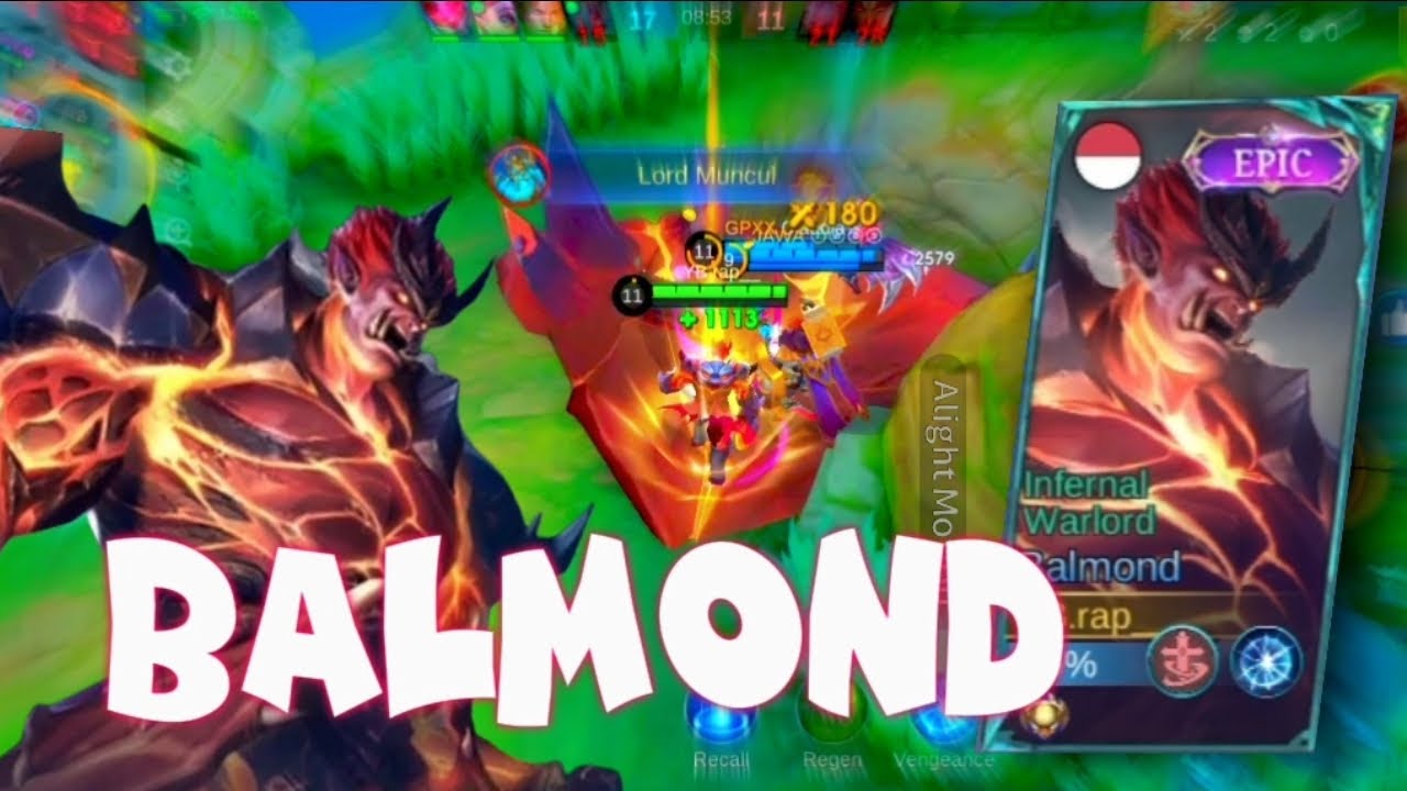 GAME PLAY BALMOND - NOOB GA BISA MAIN CUMA KILL 2| MOBILE LEGENDS INDONESIA🇮🇩 