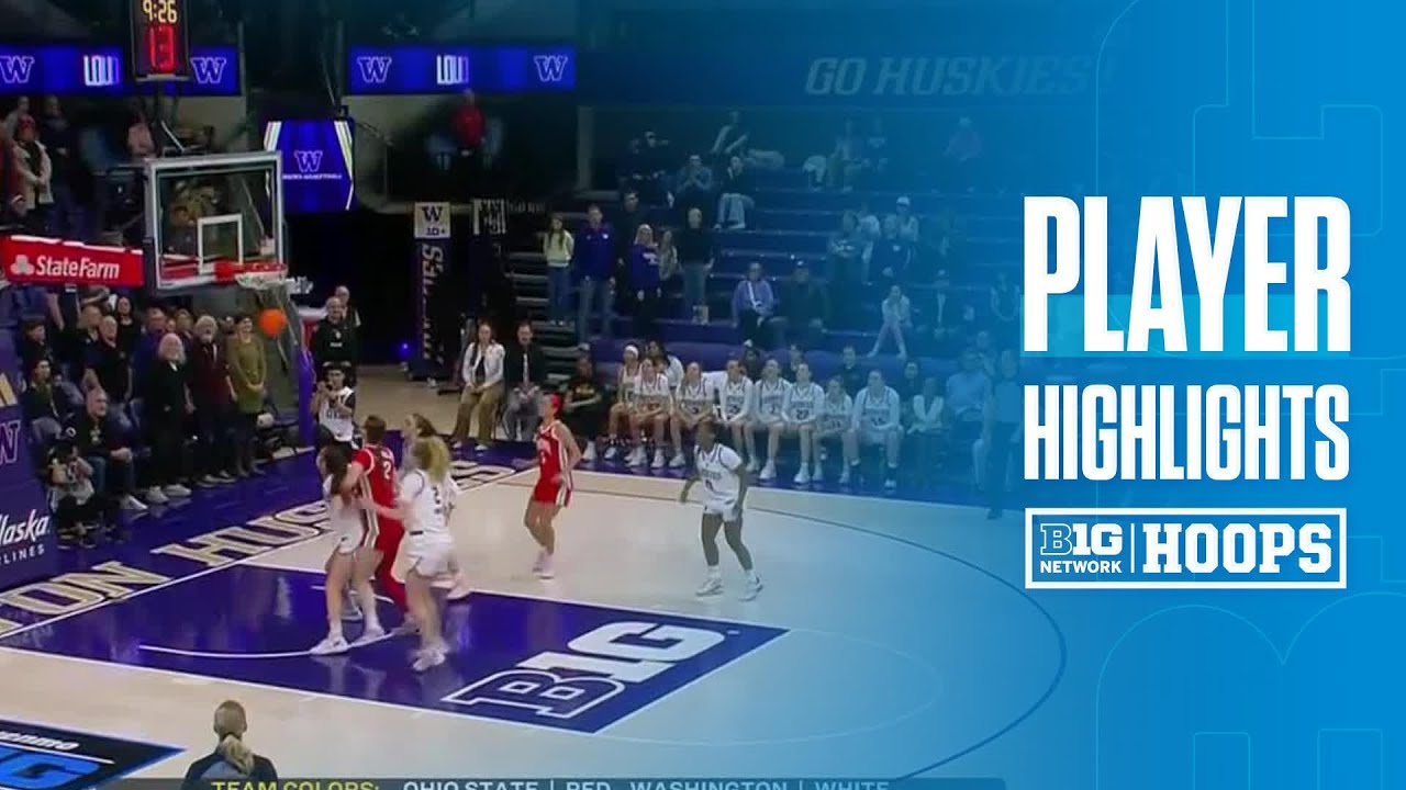 Jaloni Cambridge 26 PTS 7 REB vs. Washington | Ohio State Women's Basketball | 02/05/2026