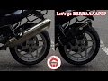 BMW F800ST Two Brothers exhaust vs Stock, Revs and Fly bys