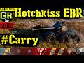 World of Tanks Hotchkiss EBR WoT Replay - 9 Kills 3K DMG(Patch 1.4.0)