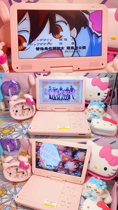 my pink portable dvd player ! #physicalmedia #dvd #ohshc
