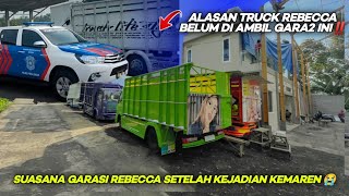 Bangkai truck Rebecca belum di ambil kenapa? (Rebecca concept terkini) ❤️