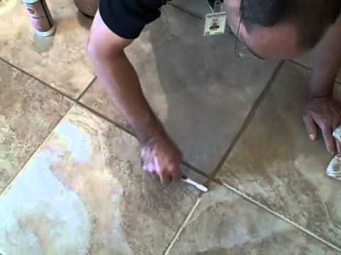 Color Seal to Change Grout Color