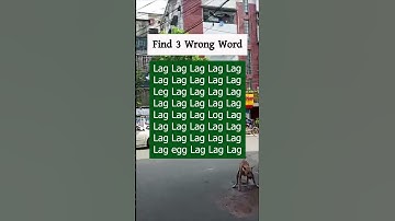 5 Seconds For You To Spot . Try Your Skills  #search #puzzle #shorts