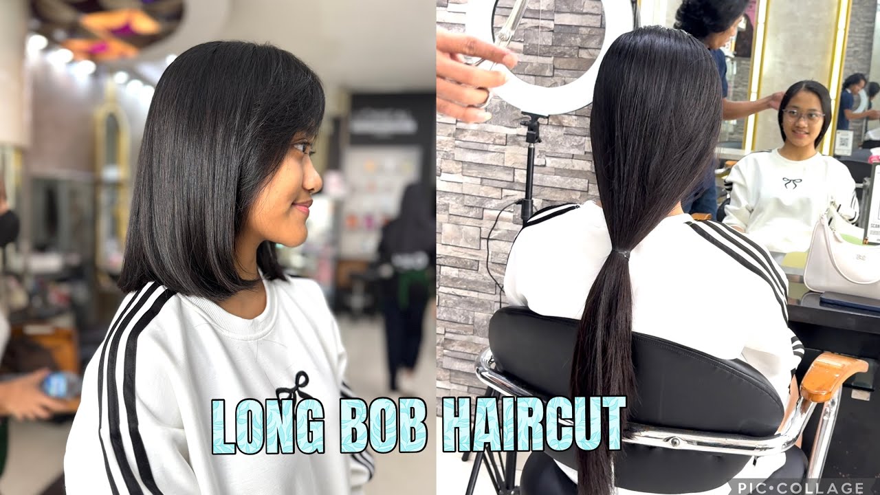 LONG BOB HAIRCUT BOB | MEDIUM HAIRCUT | Hair Makeover | Hairstyles | ASMR | Update
