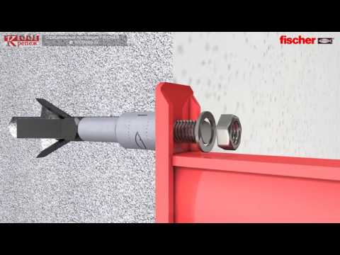 FPX I Забивной усиленный анкер fischer для газобетона FPX I Забивной усиленный анкер fischer для газобетона