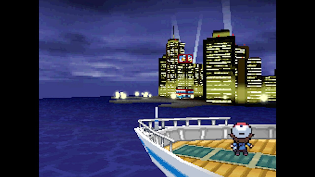 Pokémon Black & White - Castelia City (Slowed Reverb)