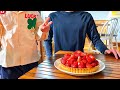 娘の誕生日にケーキ作り。シングルファザーになって1年。