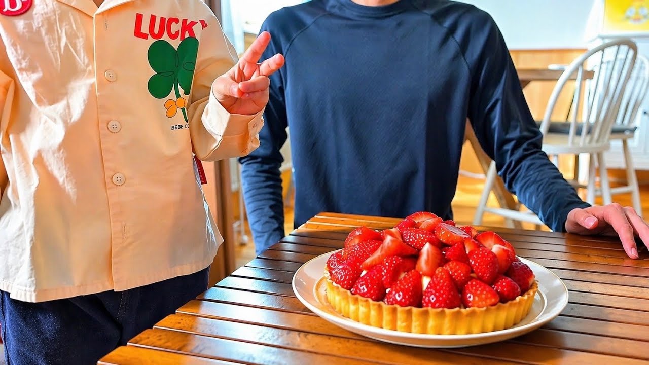 娘の誕生日にケーキ作り。シングルファザーになって1年。