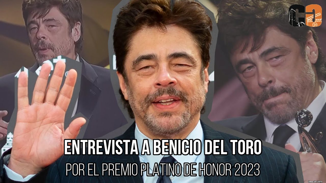 Benicio del Toro: "Fue un hermano el que me dijo que debía ser actor