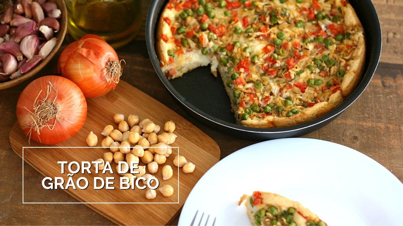 Torta de Grão de Bico