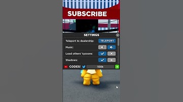 New Working Code for 100K Members in Discord - Roblox Car Dealership Tycoon