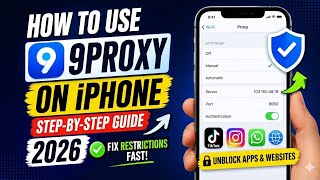 How to Use 9Proxy on iPhone (Step-by-Step Guide 2026)