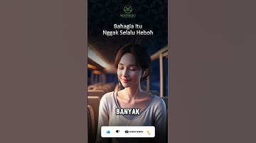 Bahagia Itu Nggak Selalu Heboh