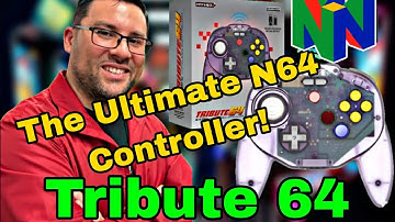 Retro-Bit Tribute 64 Wireless Controller Review!