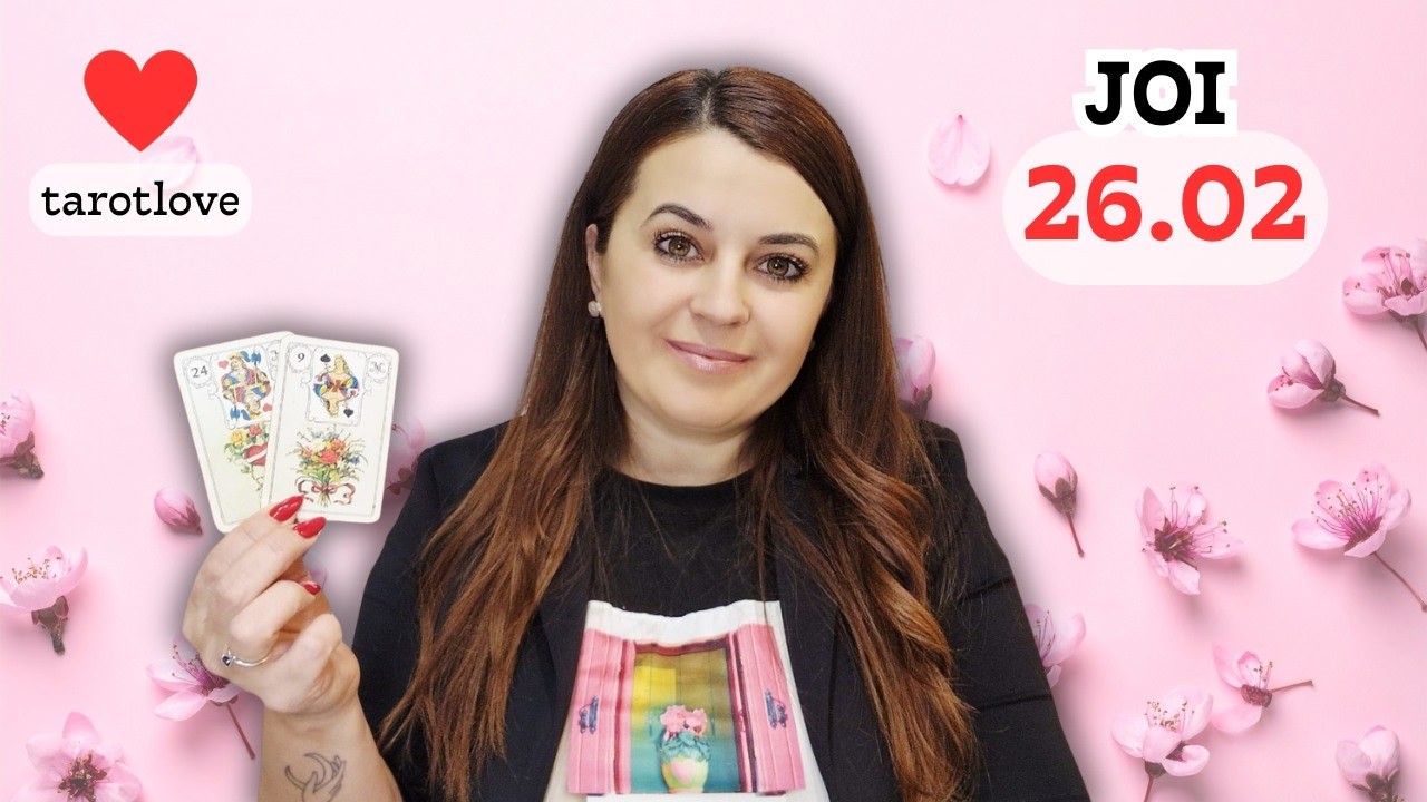 JOI🧿26 FEBRUARIE 2026🧿TAROT ZILNIC: MULȚI NATIVI SUNT PLĂCUT SURPRINȘI MÂINE DE UN MESAJ,O INVITAȚIE