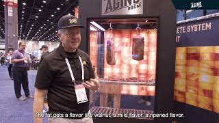 What is the taste of meat from the Aging Room