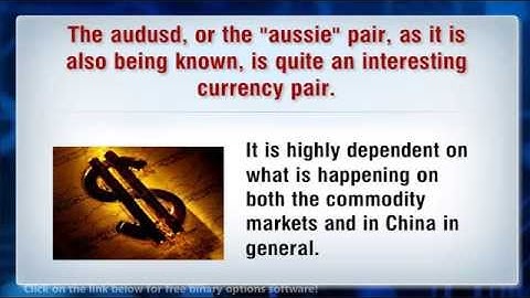 How To Trade AUD USD Binary Options
