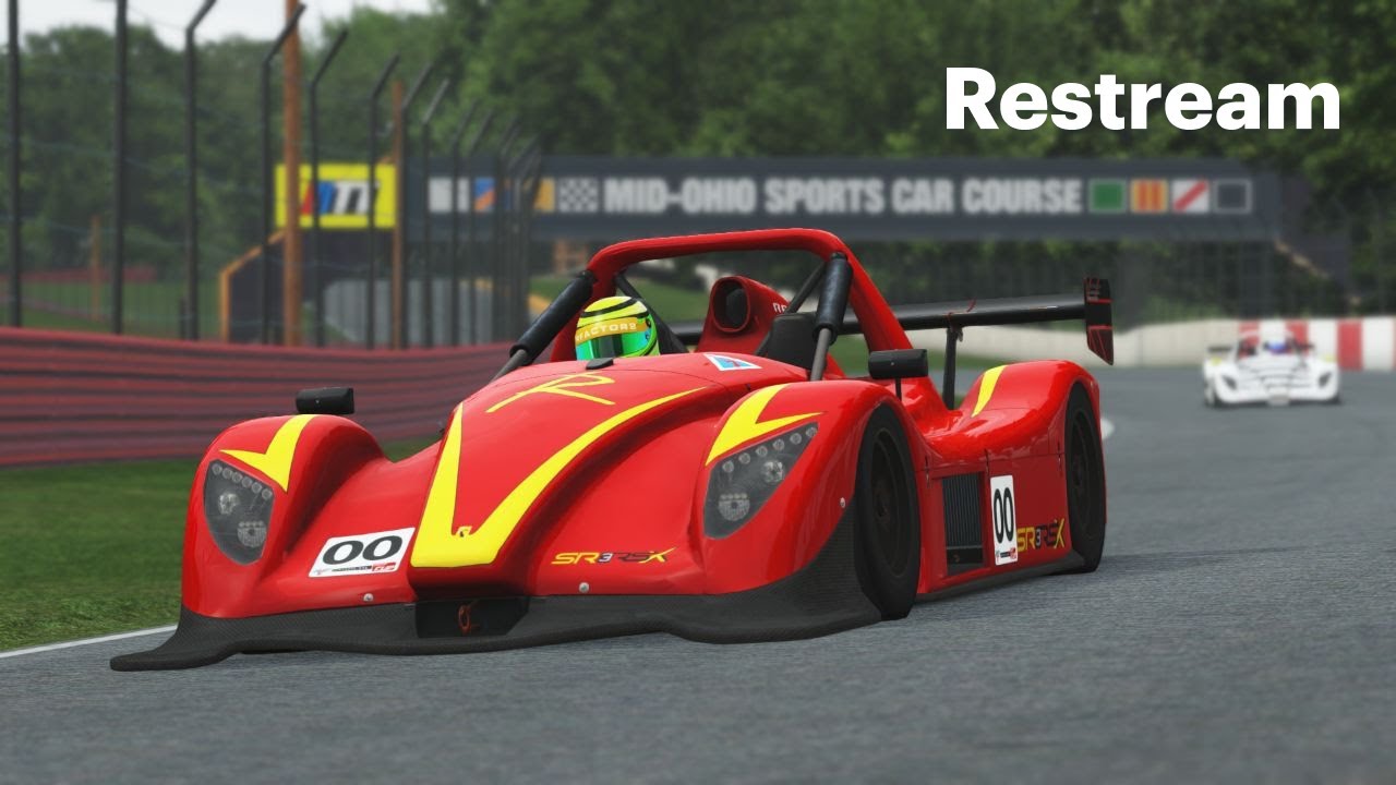 The Rookie League : Radical SR3 @ Mid-Ohio | SimRacing-GP.net [rF2]