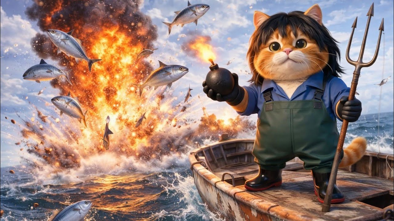 A thrilling day in orange cat life | don't miss this