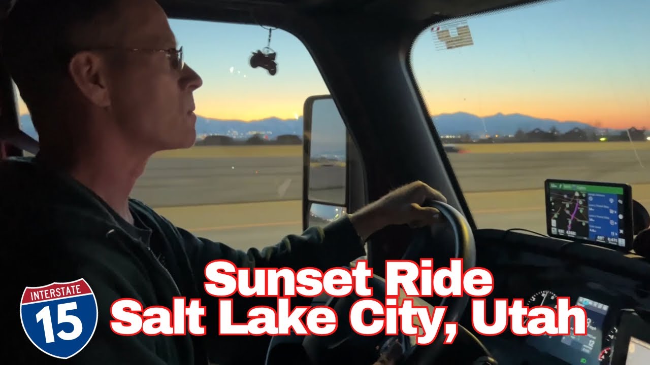 Salt Lake City Sunset | I-15 North