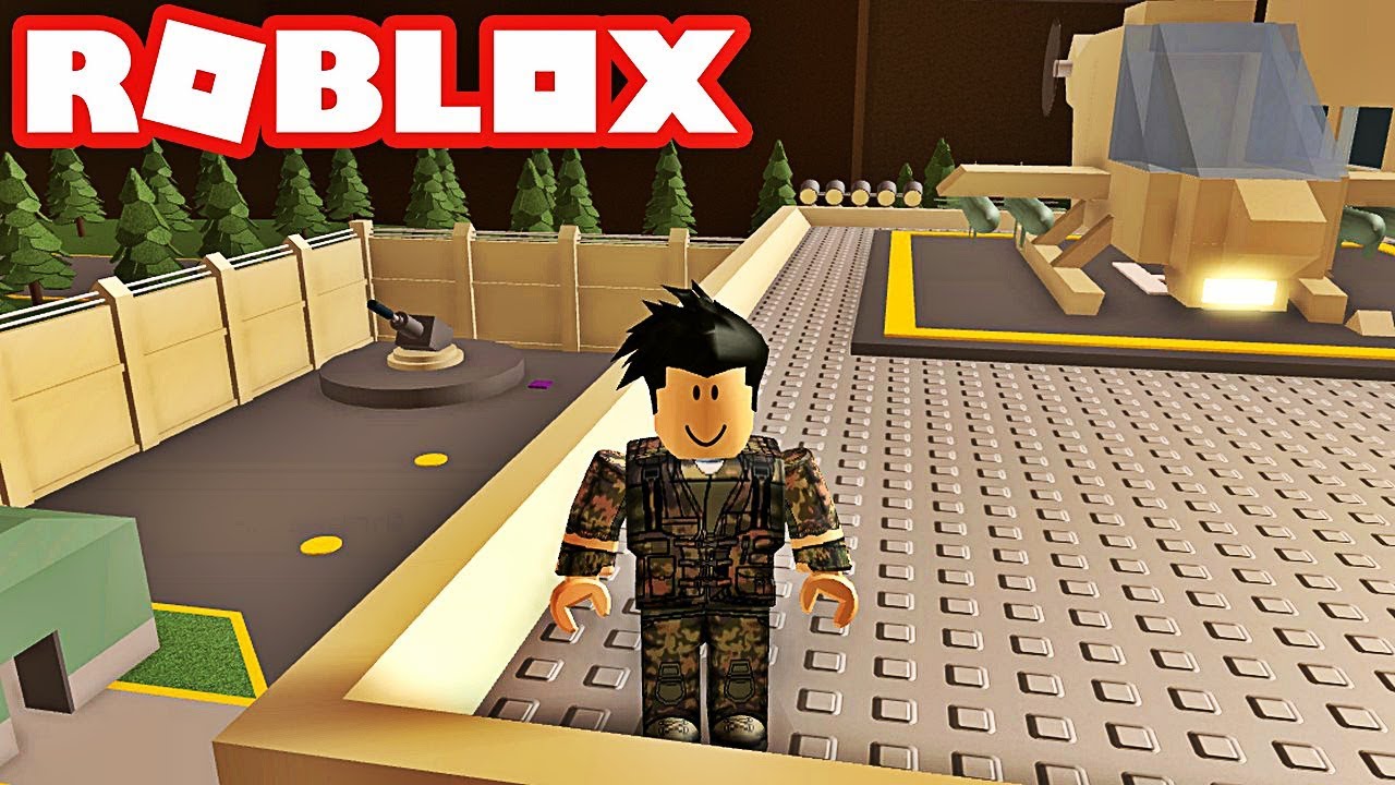 Ma Base Militaire Roblox Youtube