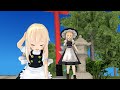【東方MMD紙芝居】”もしも家族だったら”　#16　みんなで水鉄砲！　前編