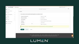 Lumen® Multi-Cloud Gateway Service Demo