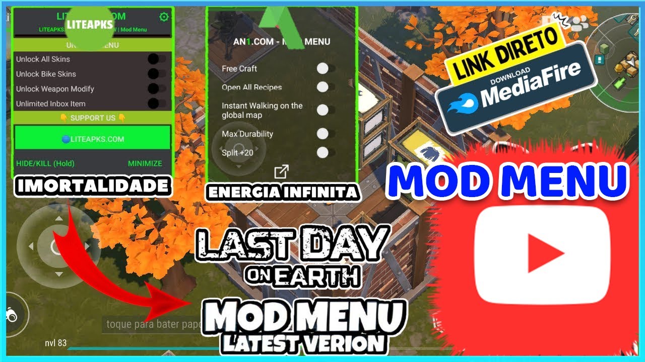 OS MELHORES MODS PARA LAST DAY ON EARTH SURVIVAL》COMO INSTALAR + PASS FREE  #31 [2023]✓ 