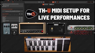 TH-U MIDI setup for Live Performances - New MIDI Toggle feature explained