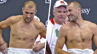 Sergey Kovalev Makes Weight 2Nd Weigh In Vs. Canelo Alvarez Dazn Boxing
