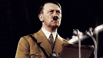 30m of Adolf Hitler Speech in Color