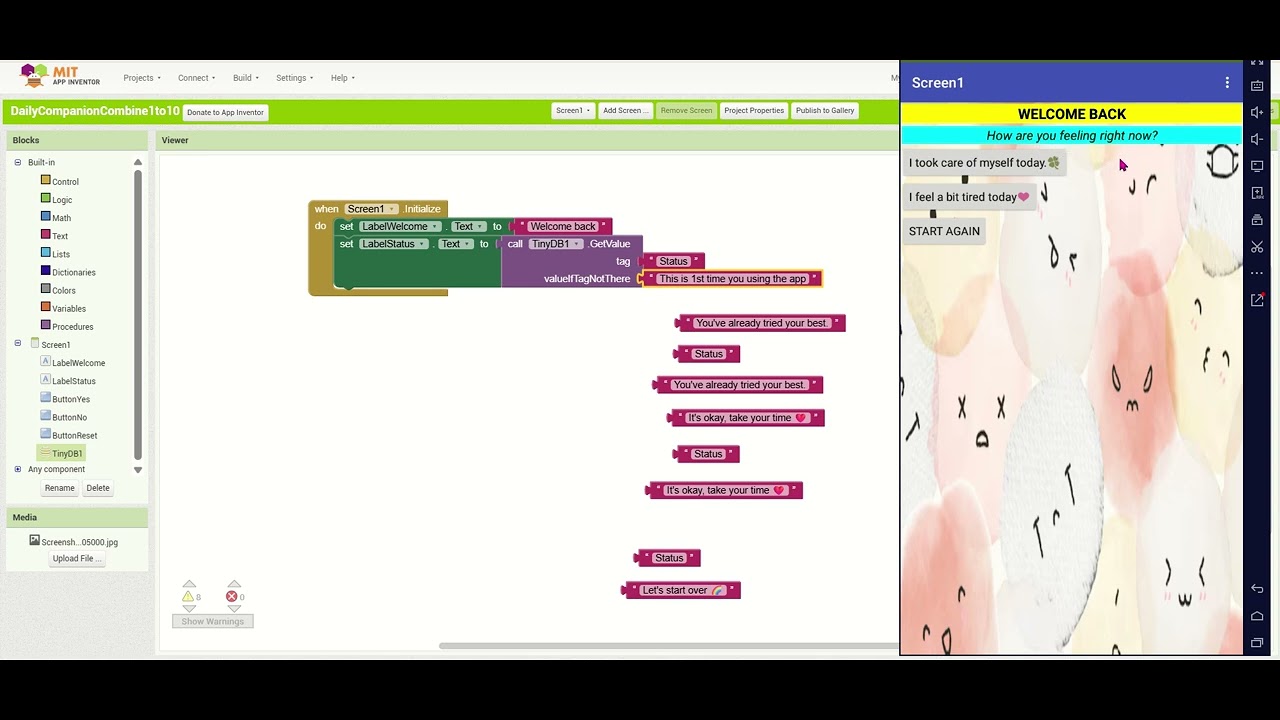 MIT App Inventor｜My Simple Journal App｜Beginner 温柔教学 - YouTube