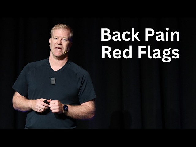 Most Back Pain Is Benign…Here's What Isn't - YouTube