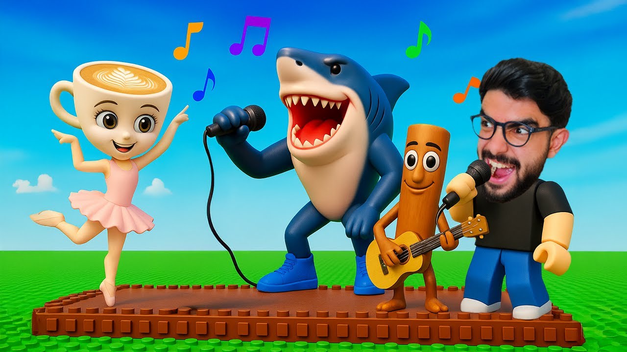 شكلت فرقة غناء مع تونغ تونغ ساهور واصدقائه 😍