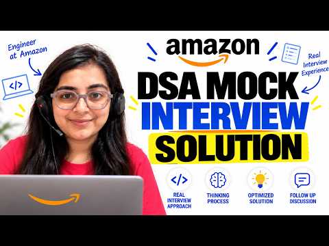 Stop Memorizing DSA! Learn to Derive the Optimal Solution | Mock Interview