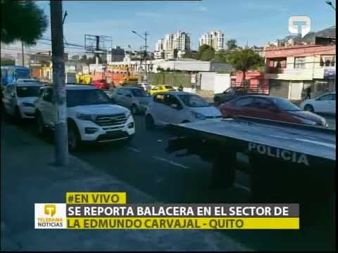 Un muerto en intento de secuestro en el sector de la Edmundo Carvajal - Quito