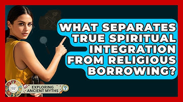 What Separates True Spiritual Integration From Religious Borrowing? - Exploring Ancient Myths
