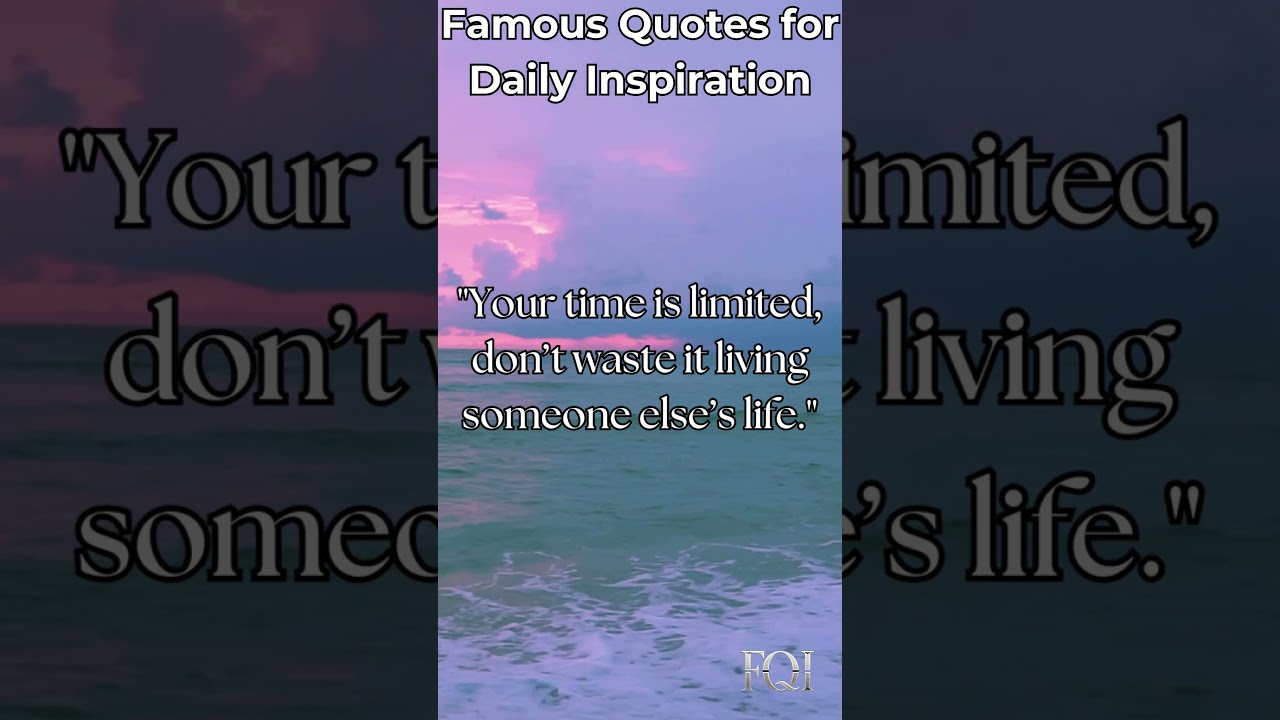 Steve Jobs on Authentic Living | Famous Quotes for Daily Inspiration