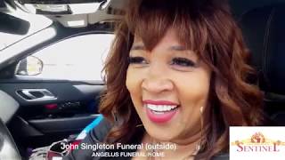 John Singleton Funeral Outside View At Angelus Funeral Home