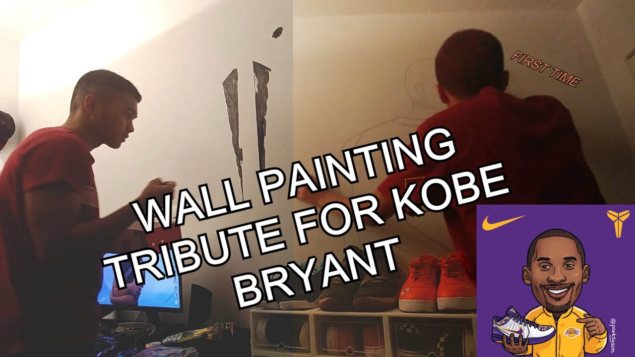 PAINTING KOBE BRYANT - YouTube