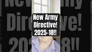 Huge Army Regulation Update!