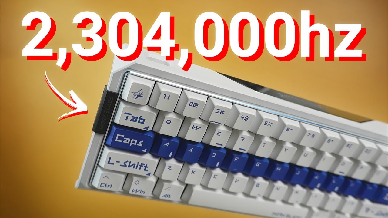 新品未開封MorkBlade MK60 White 2.3 MILLION Hz Magnetic Keyboard?! (Morkblade MK60 Review) - YouTube