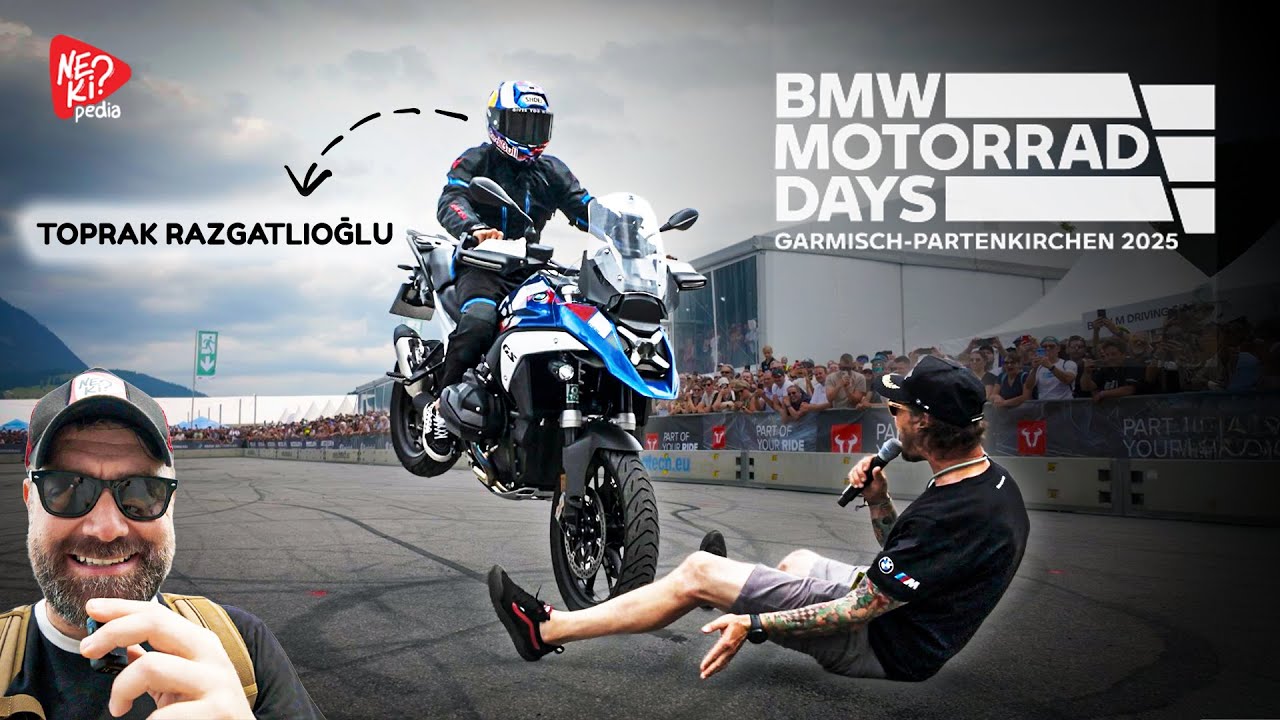 Toprak ŞOVUNU Yaptı! | BMW Motorrad Days 2025 Garmisch Alev Aldı 🔥