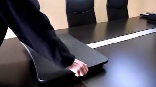 スムーズな昇降で快適に立ち仕事！ガス圧昇降デスク「SR-SZB08」